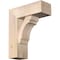Ekena Millwork Olympic Block Smooth Bracket w/ Offset Brace, Douglas Fir, 7 1/2"W x 20"D x 24"H BKT0806X20X24OLY05SDF - alternate 1